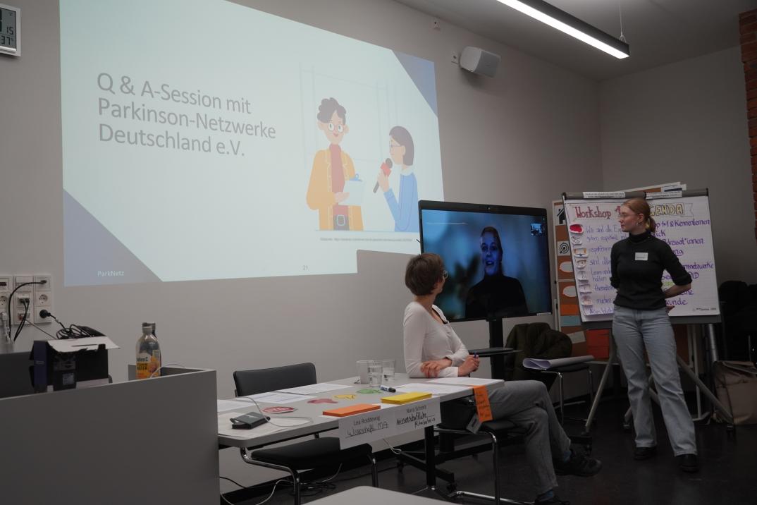 Q&A Session im Co Creation Workshop